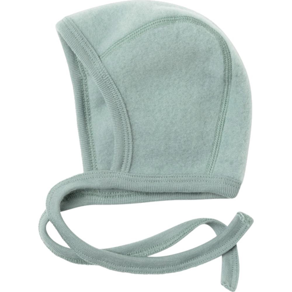 Engel  Baby Wollfleece Mütze  Bergblau Melange - Online MY SNOWFLAKE