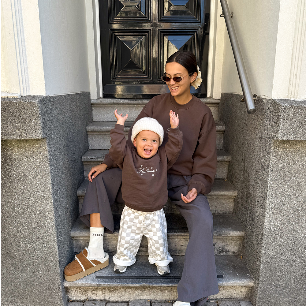 Famvibes Sweatshirt für Erwachsene &#39;Soulmate&#39;  Brown