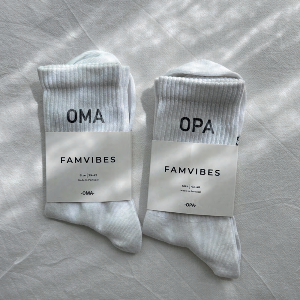 Chaussettes Famvibes pour adultes Grand-mère