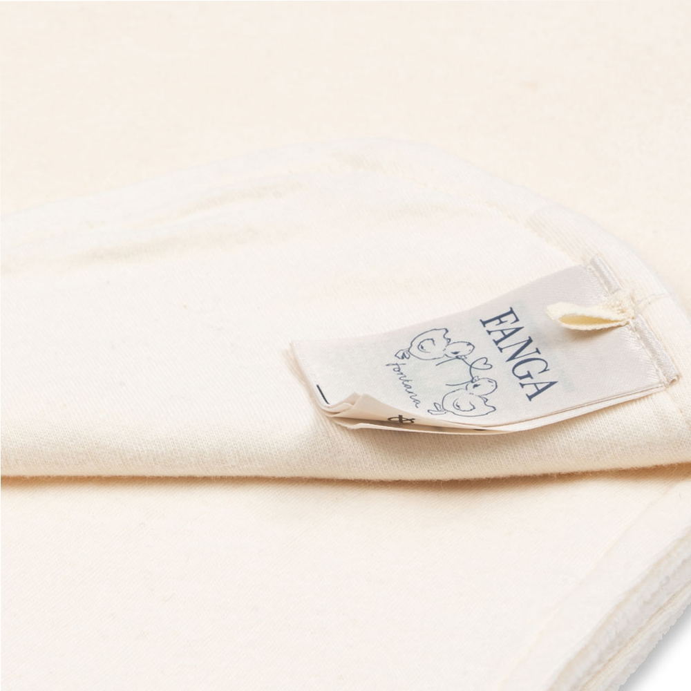 Fanga Fontana Baby Blanket 'Elu' Antique White