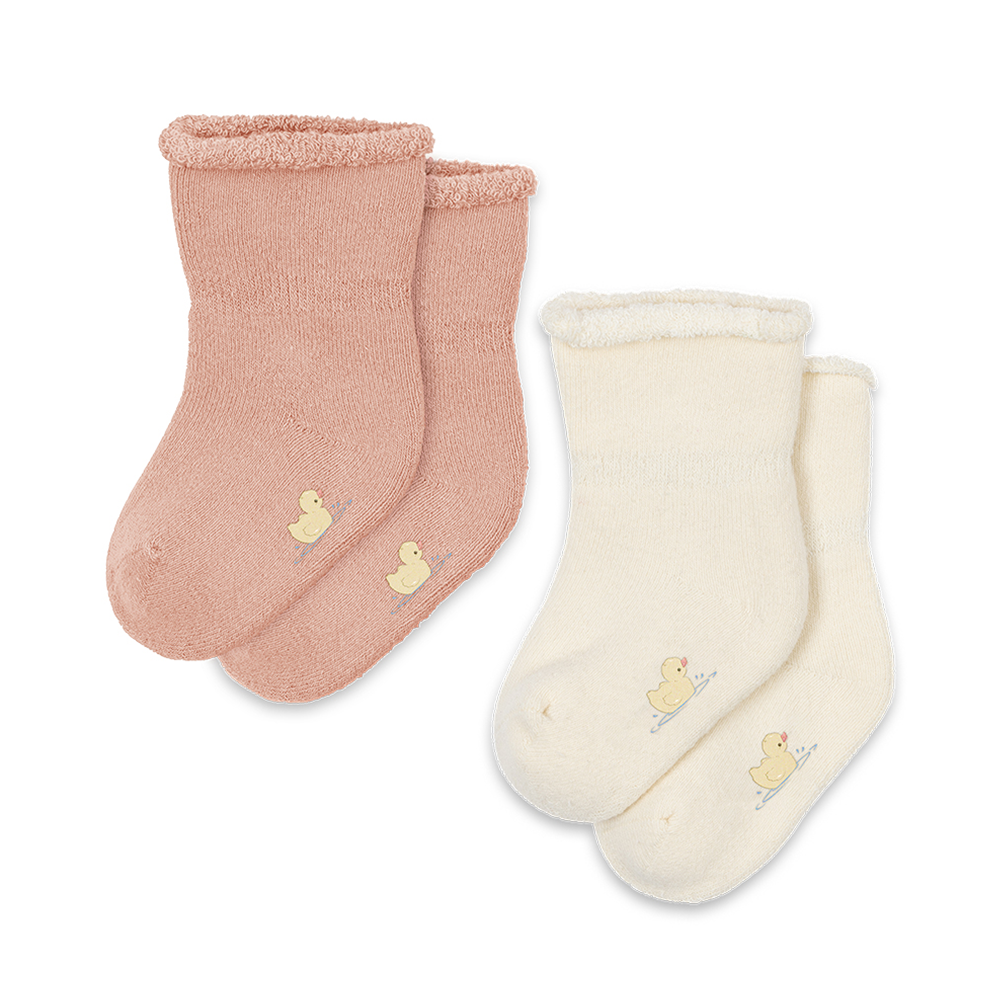 Fanga Fontana Baby Socken  &#39;Vicino&#39; Cameo Rose