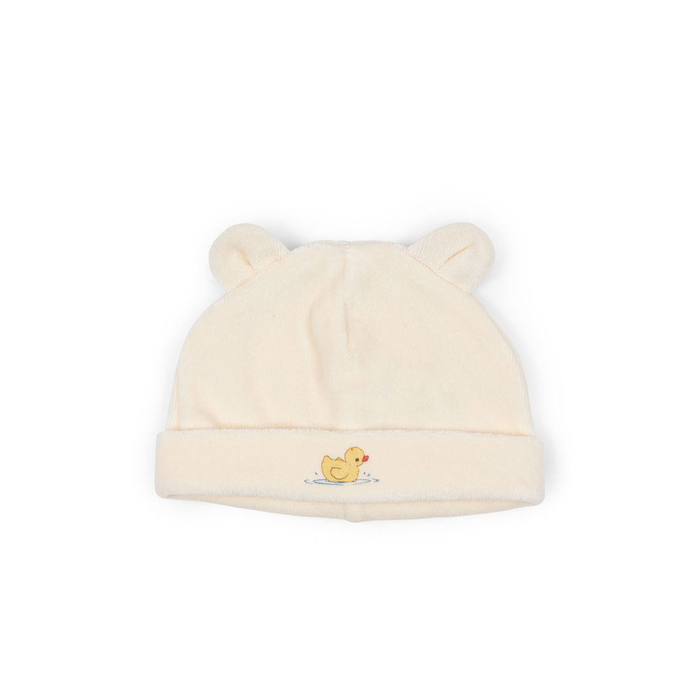Fanga Fontana Baby Beanie 'Elu' Antique White