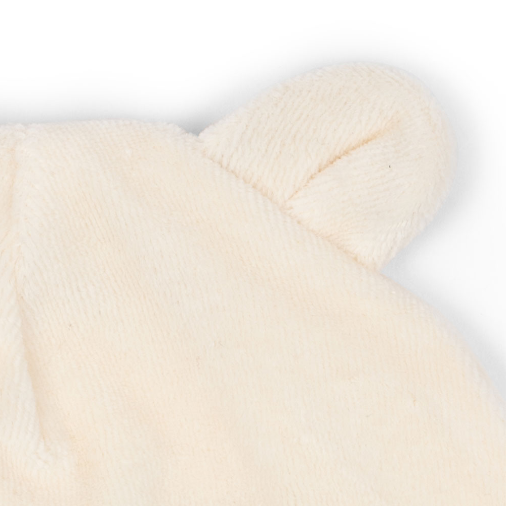 Fanga Fontana Baby Beanie 'Elu' Antique White