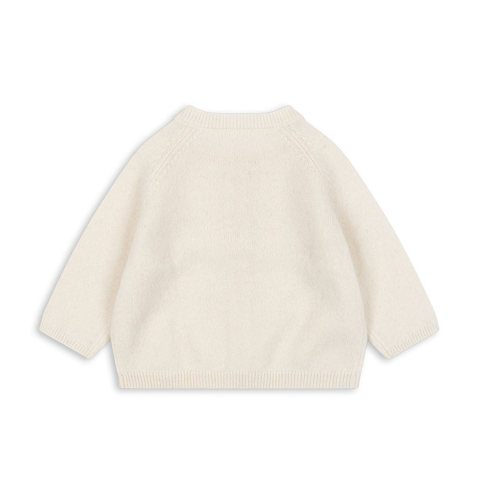 Fanga Fontana Baby Cardigan &#39;Savora&#39; Antique White