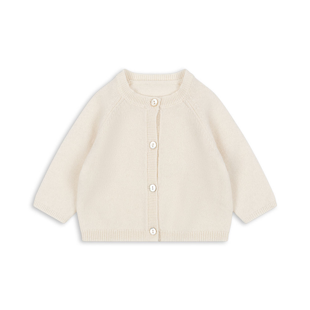 Fanga Fontana Baby Cardigan &#39;Savora&#39; Antique White