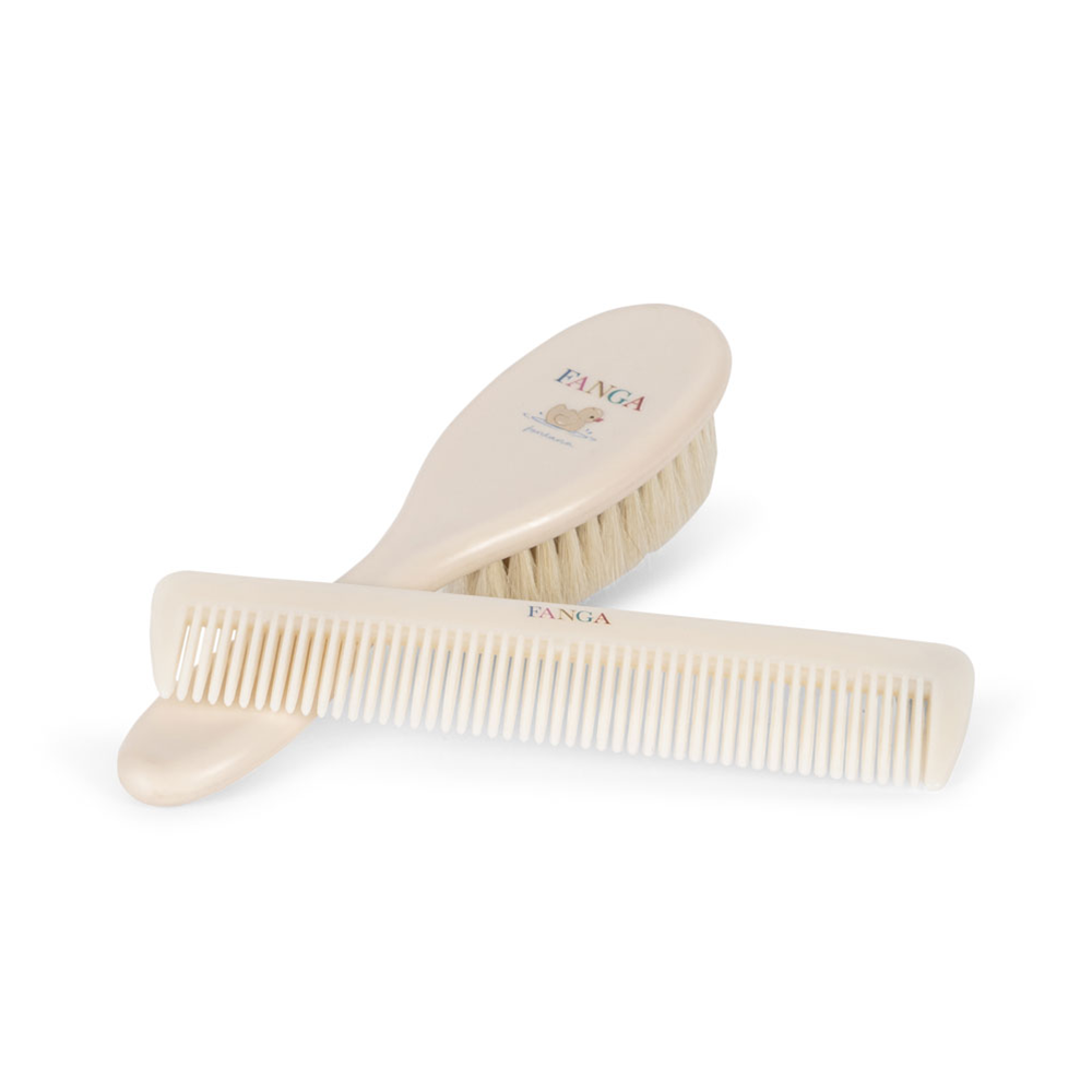 Fanga Fontana  Baby Haarbürste und Kamm Set