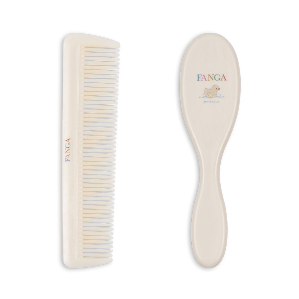 Fanga Fontana  Baby Haarbürste und Kamm Set