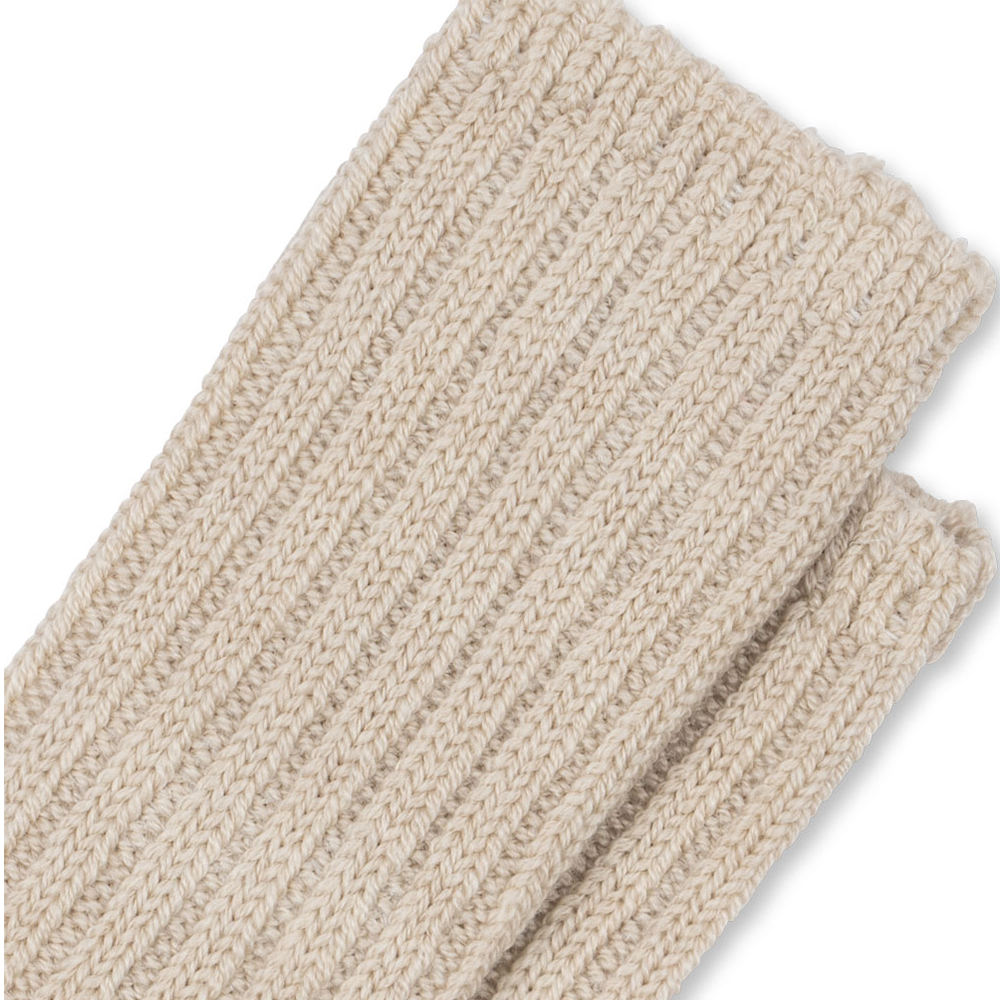 Fanga Fontana Baby Stricksocken  &#39;Lana&#39; Sand