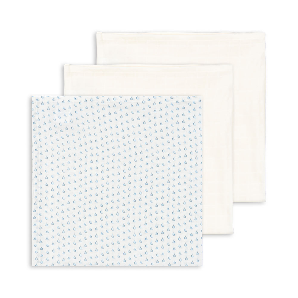 Fanga Fontana 3er Set Mulltücher 'Bellini' Punto Blu - Online MY SNOWFLAKE