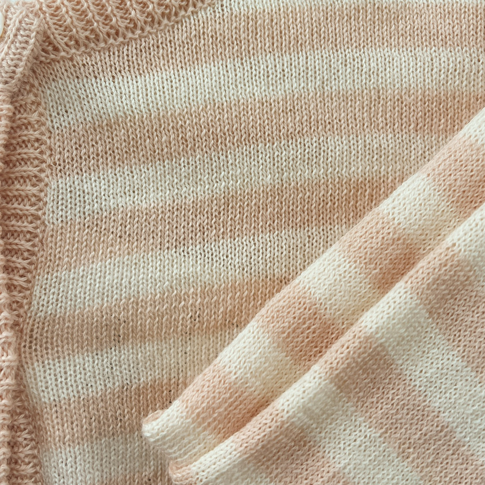 Fanga Fontana Baby Strick-Cardigan &#39;Venti&#39; Cameo Rose