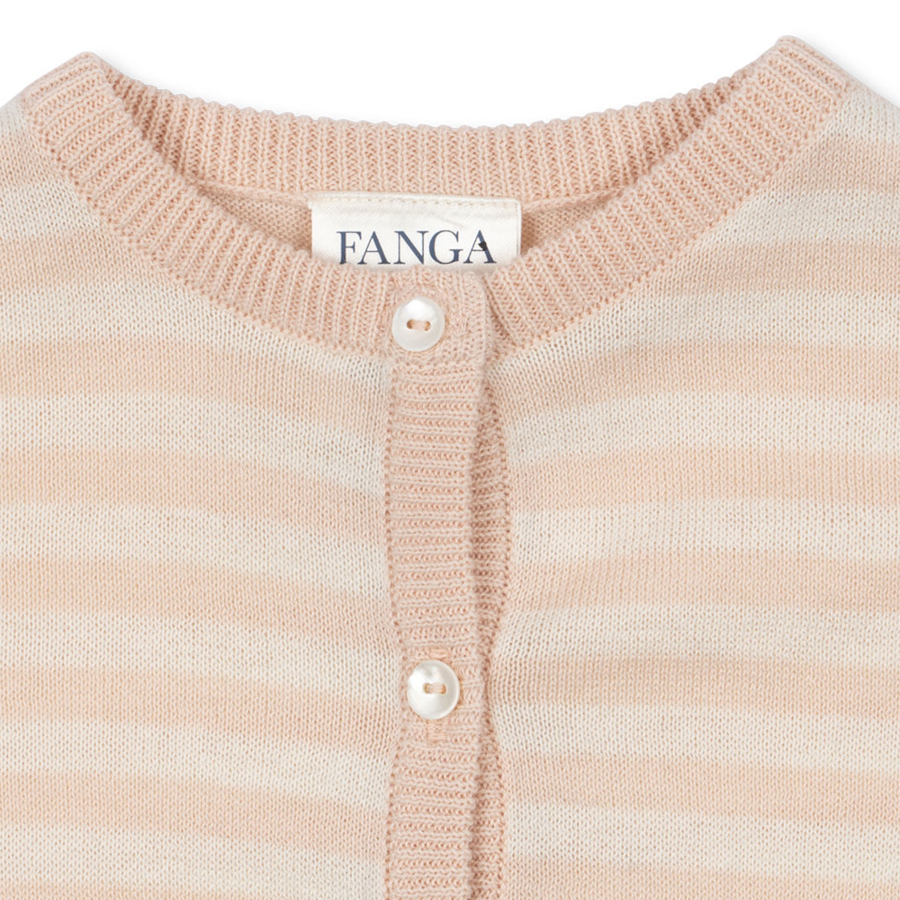 Fanga Fontana Baby Strick-Cardigan &#39;Venti&#39; Cameo Rose