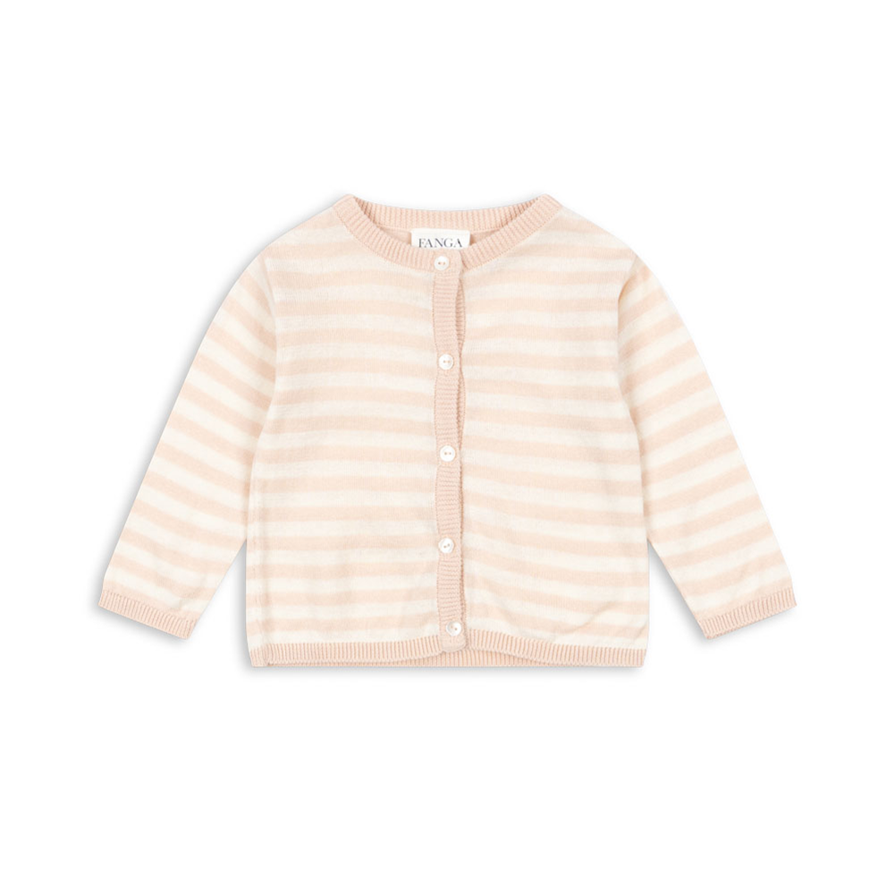 Fanga Fontana Baby Strick-Cardigan &#39;Venti&#39; Cameo Rose