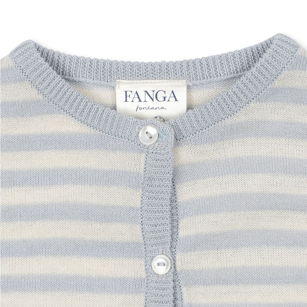 Fanga Fontana Baby Strick-Cardigan &#39;Venti&#39; Gray Dawn