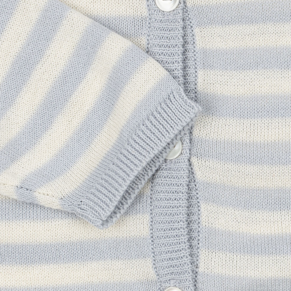 Fanga Fontana Baby Strick-Cardigan &#39;Venti&#39; Gray Dawn