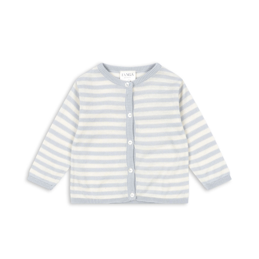 Fanga Fontana Baby Strick-Cardigan &#39;Venti&#39; Gray Dawn