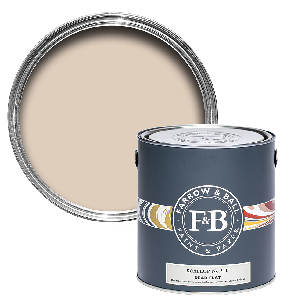 Farrow &amp; Ball  Dead Flat  Scallop 311