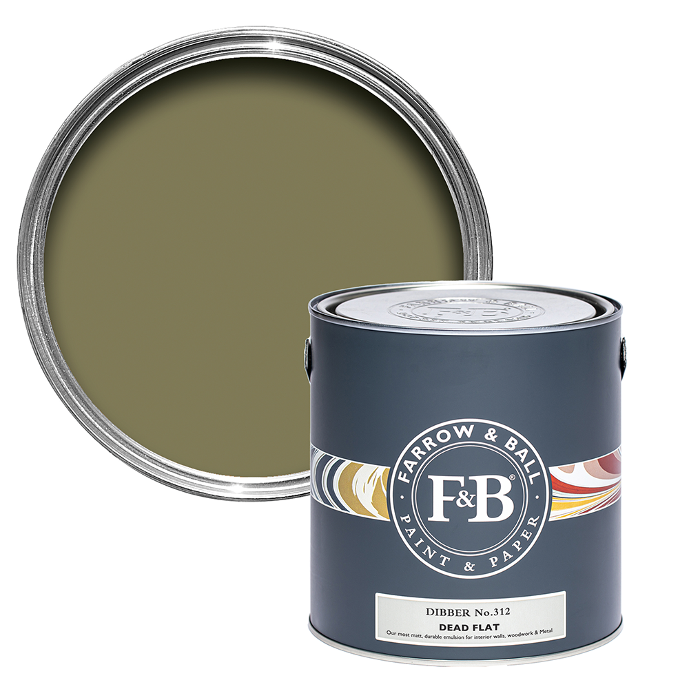 Farrow &amp; Ball  Dead Flat  Dibber 312