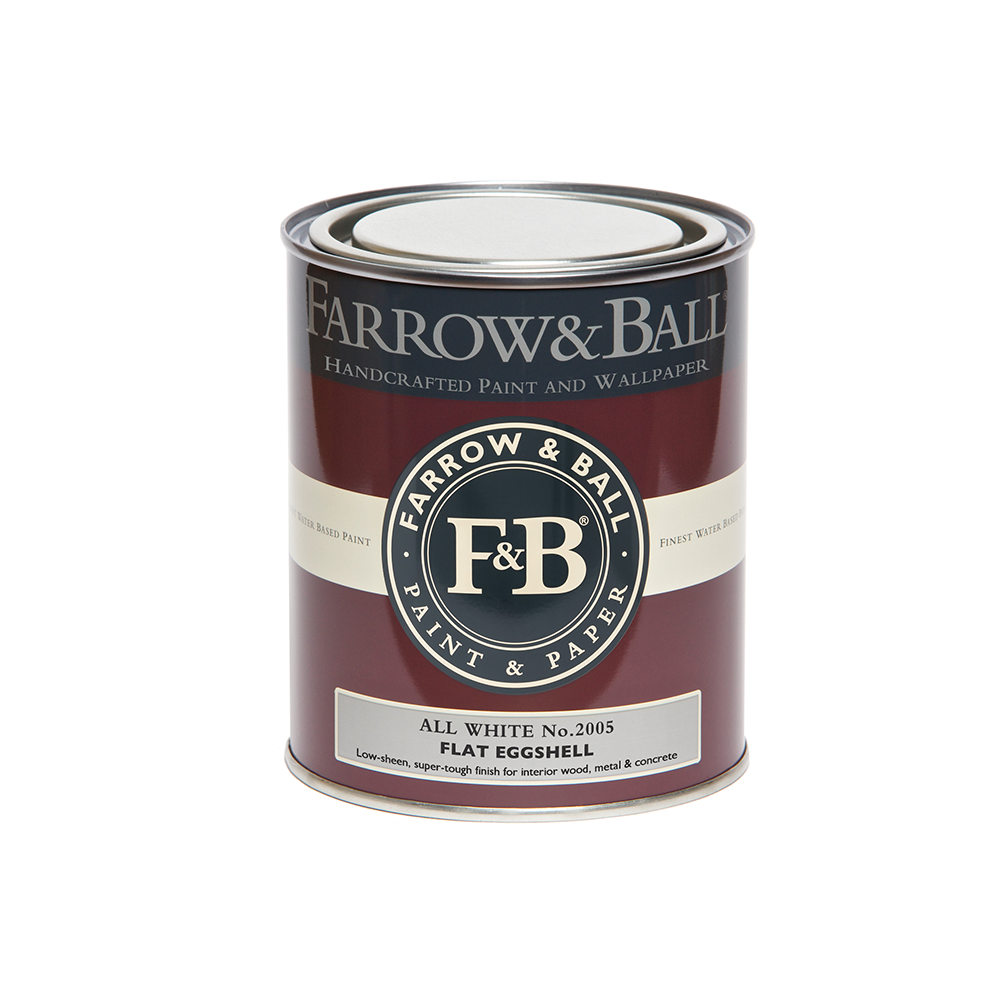Farrow & Ball Flat Eggshell All White No.2005