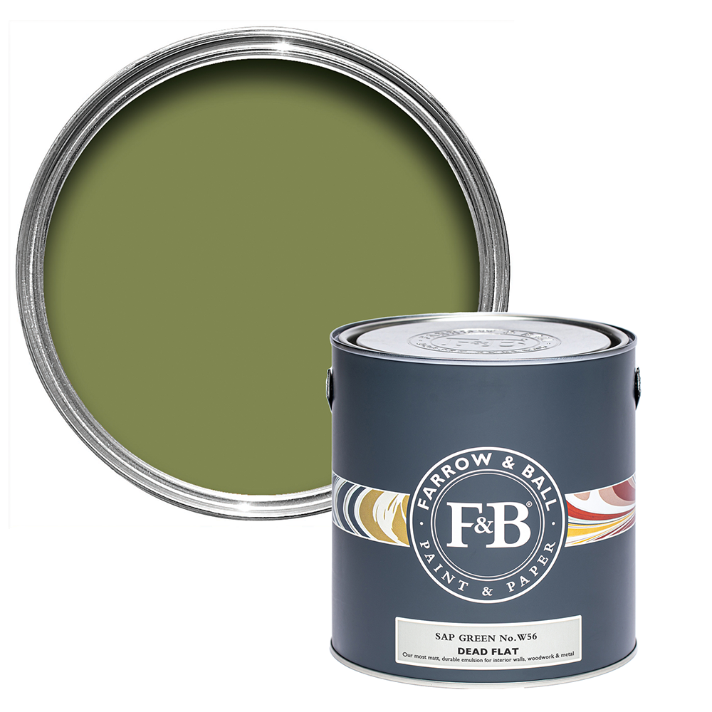 Farrow &amp; Ball  Dead Flat  Sap Green 199