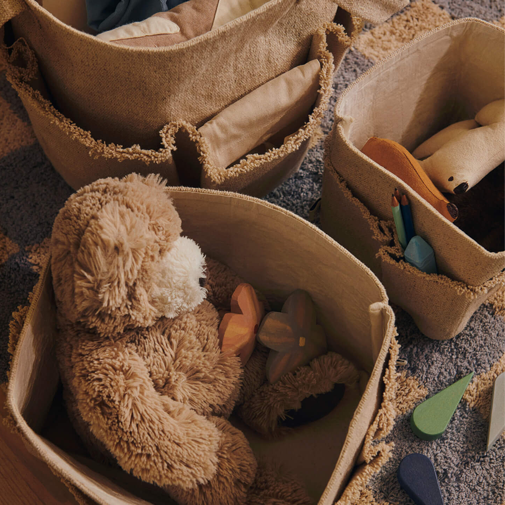 Ferm Living Aufbewahrungskorb 'Hokan' Ø30 Natual