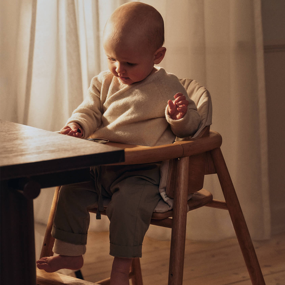 Chaise haute Ferm Living « Muru » Chêne naturel