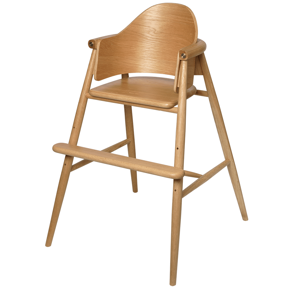 Chaise haute Ferm Living « Muru » Chêne naturel