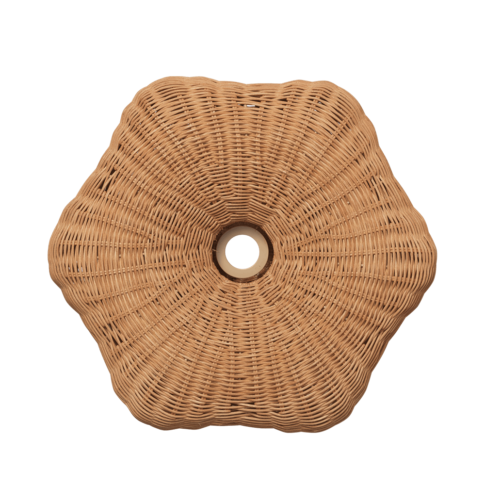Ferm Living Abat-jour en rotin 'Rivan' Naturel