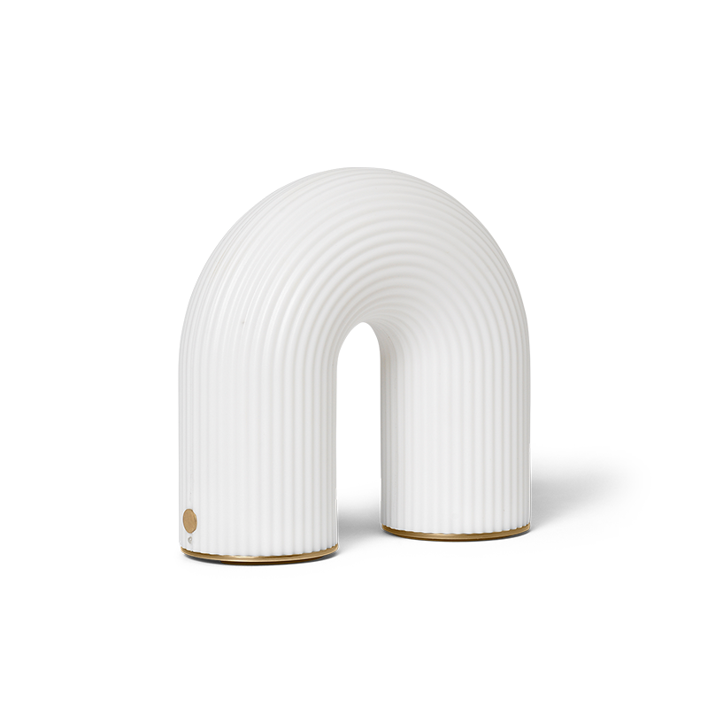 Ferm Living  Portable Lampe &#39;Vuelta&#39; White