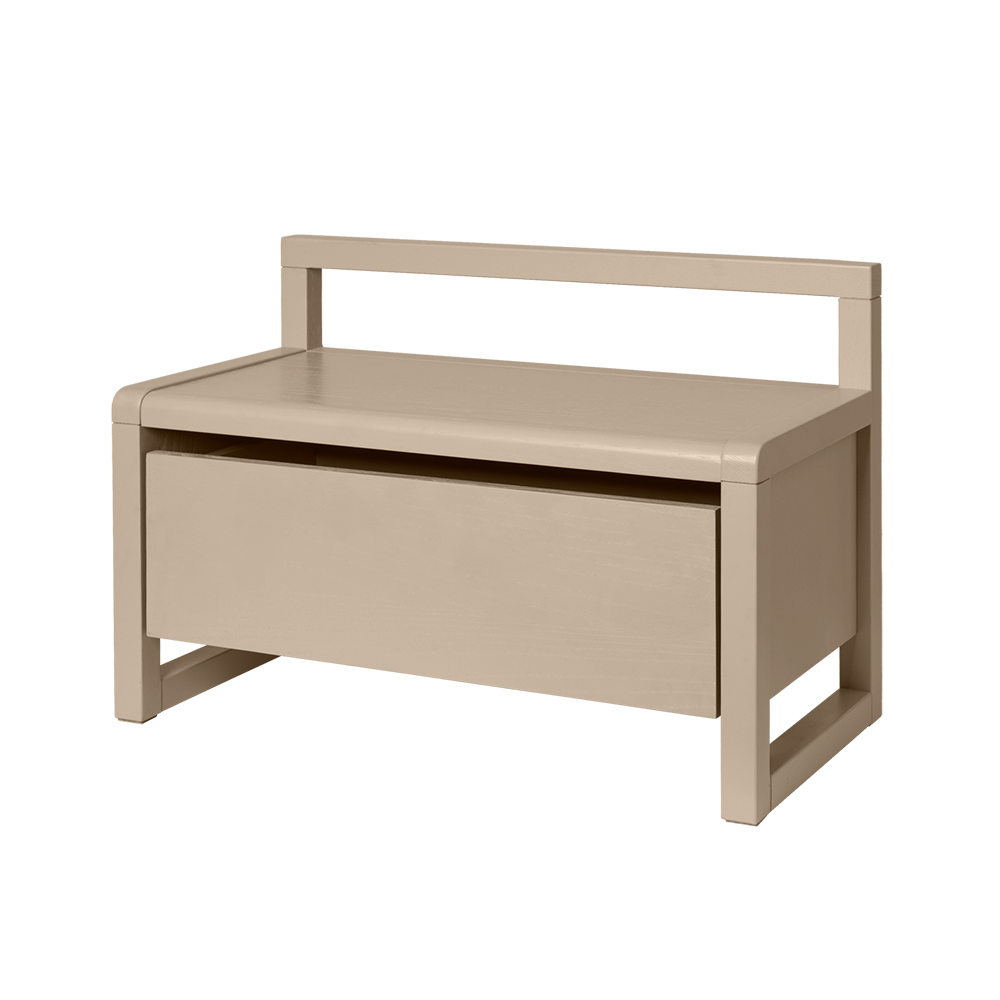 Ferm Living Little Architect Banc avec rangement Cashmere