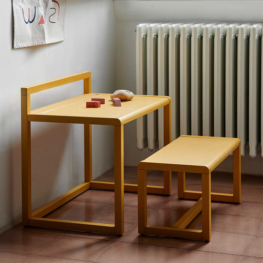 Ferm Living  Little Architect Sitzbank  Yellow