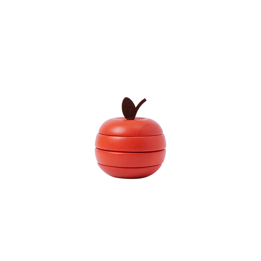 Ferm Living Stapelspielzeug 2er Set 'Apple and Pear'