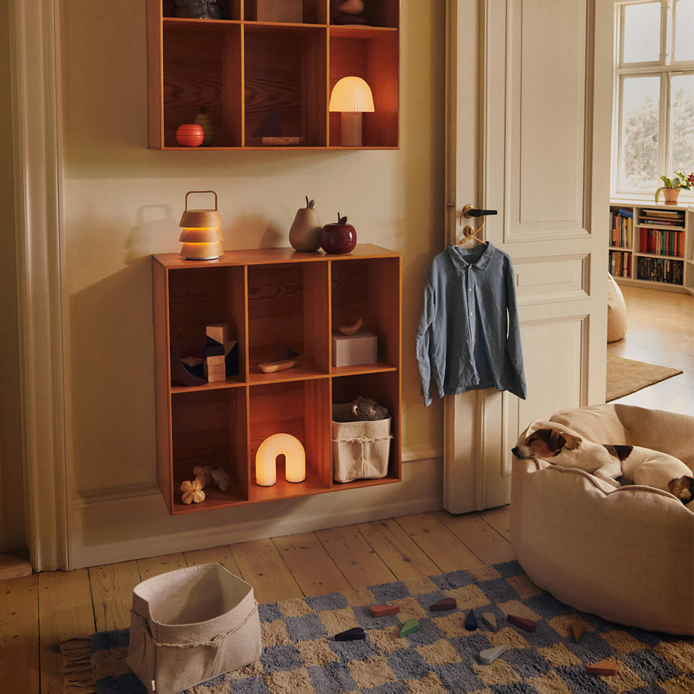 Ferm Living Stapelspielzeug 2er Set 'Apple and Pear'