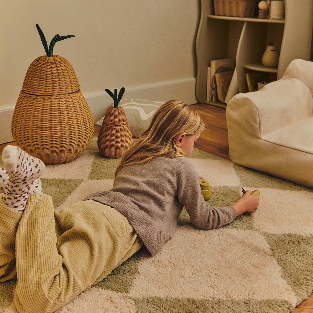 Ferm Living Stapelspielzeug 2er Set 'Apple and Pear'