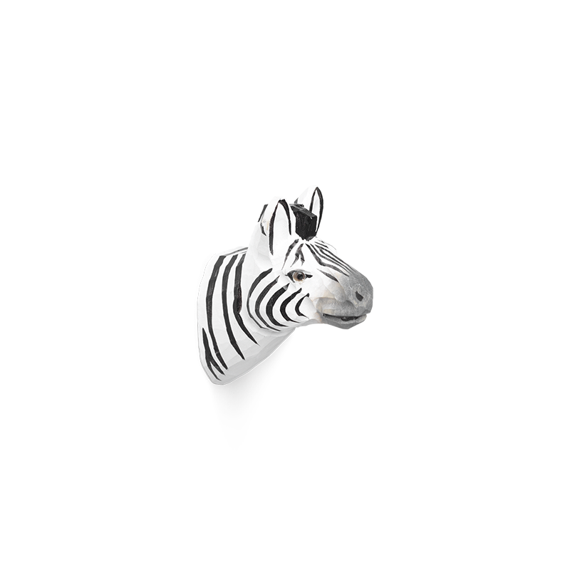 Ferm Living  Wandhaken Zebra Black