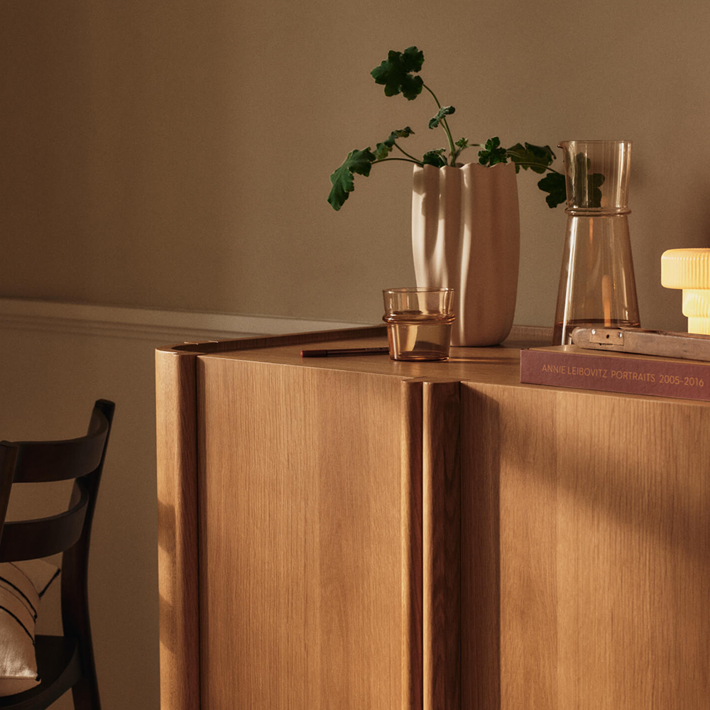 Table à langer Ferm Living 'Tilu' Chêne naturel