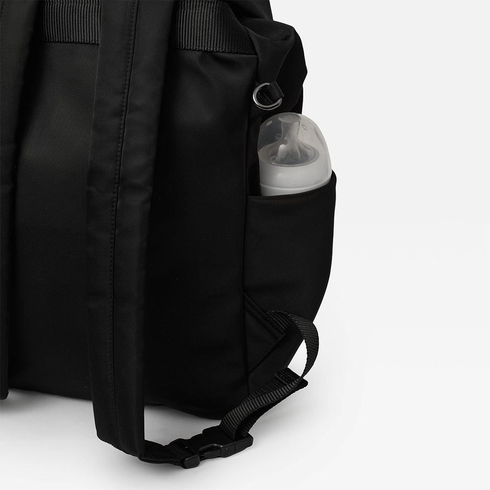 Finnsøn Eco Changing Backpack with Changing Mat 'ELISE' Black