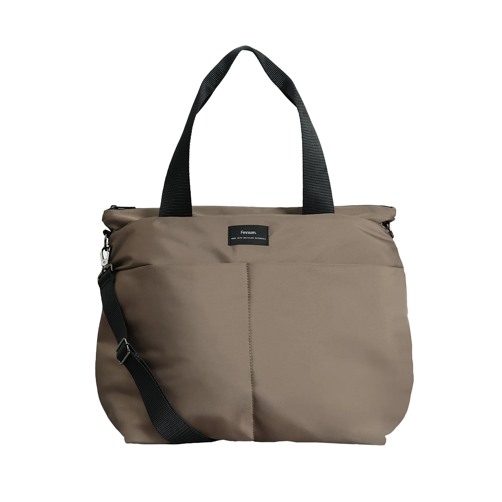 Finnsøn  Eco Wickeltasche mit Wickelunterlage 'SIGRID' Mocha