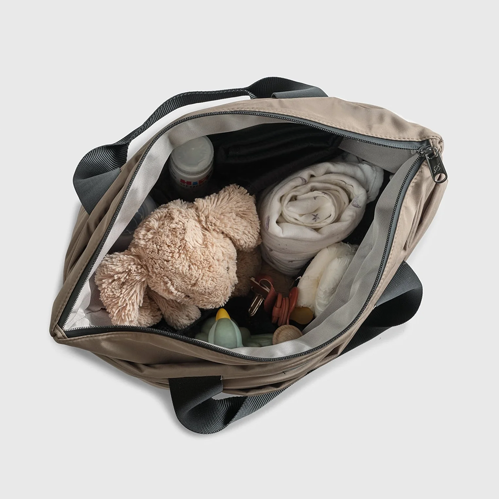 Finnsøn  Eco Wickeltasche mit Wickelunterlage 'SIGRID' Mocha
