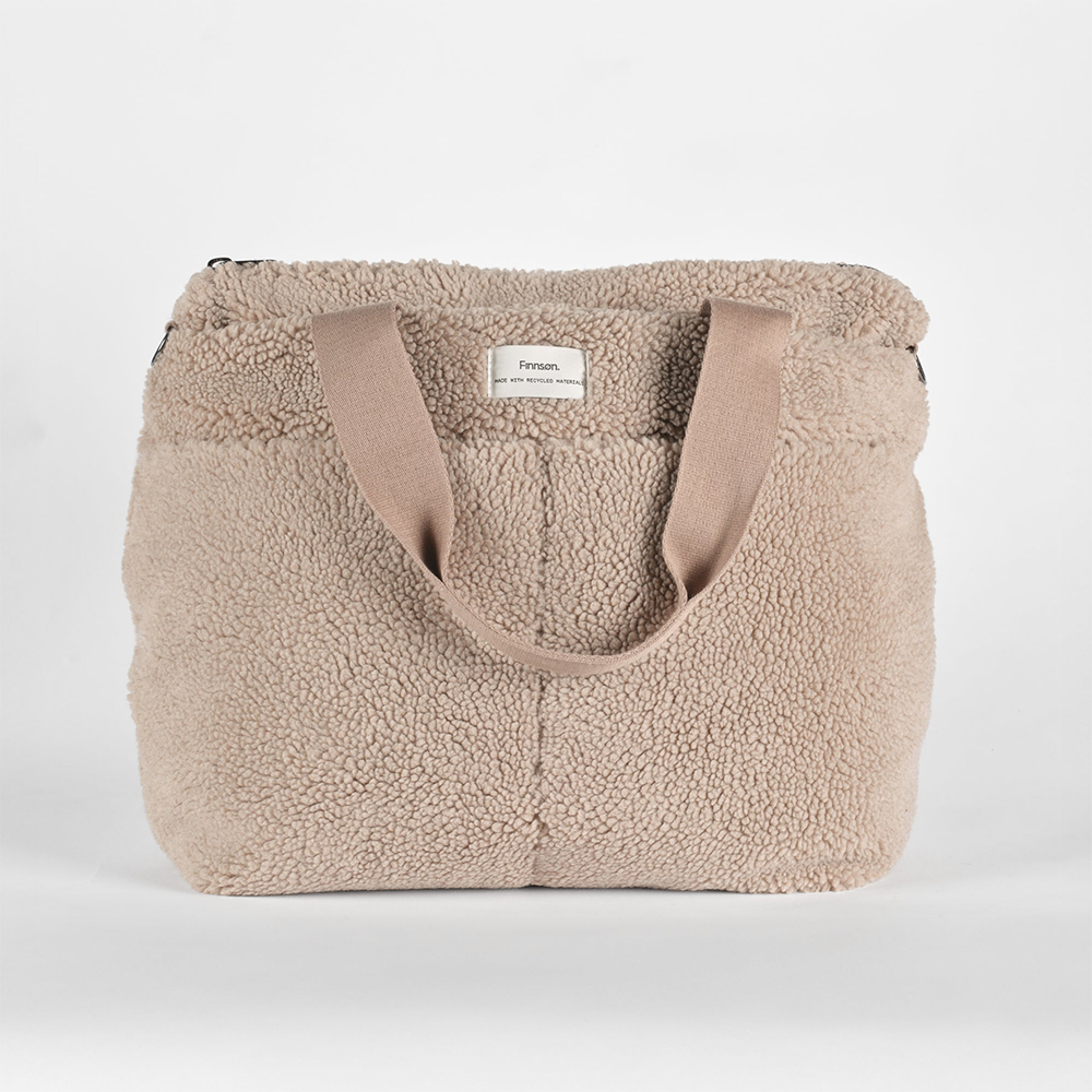 Finnsøn  Eco Wickeltasche mit Wickelunterlage 'SIGRID' Beige