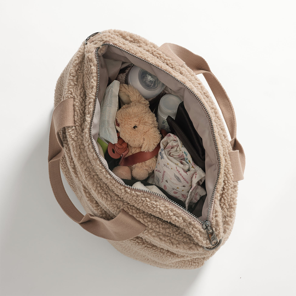 Finnsøn  Eco Wickeltasche mit Wickelunterlage 'SIGRID' Beige