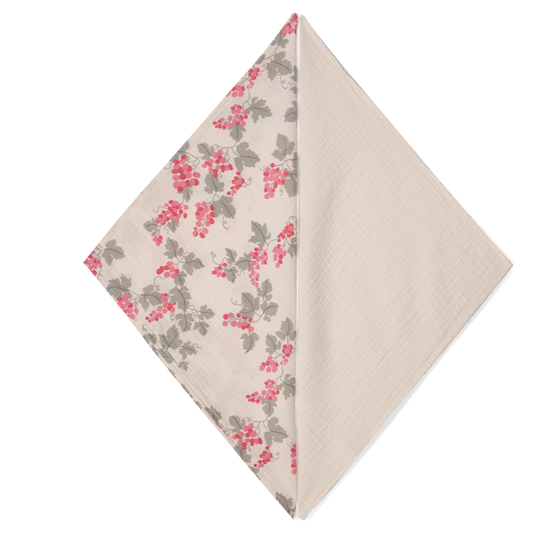 Garbo &amp; Friends  2er Set Mulltücher Musselin Grapes Pink
