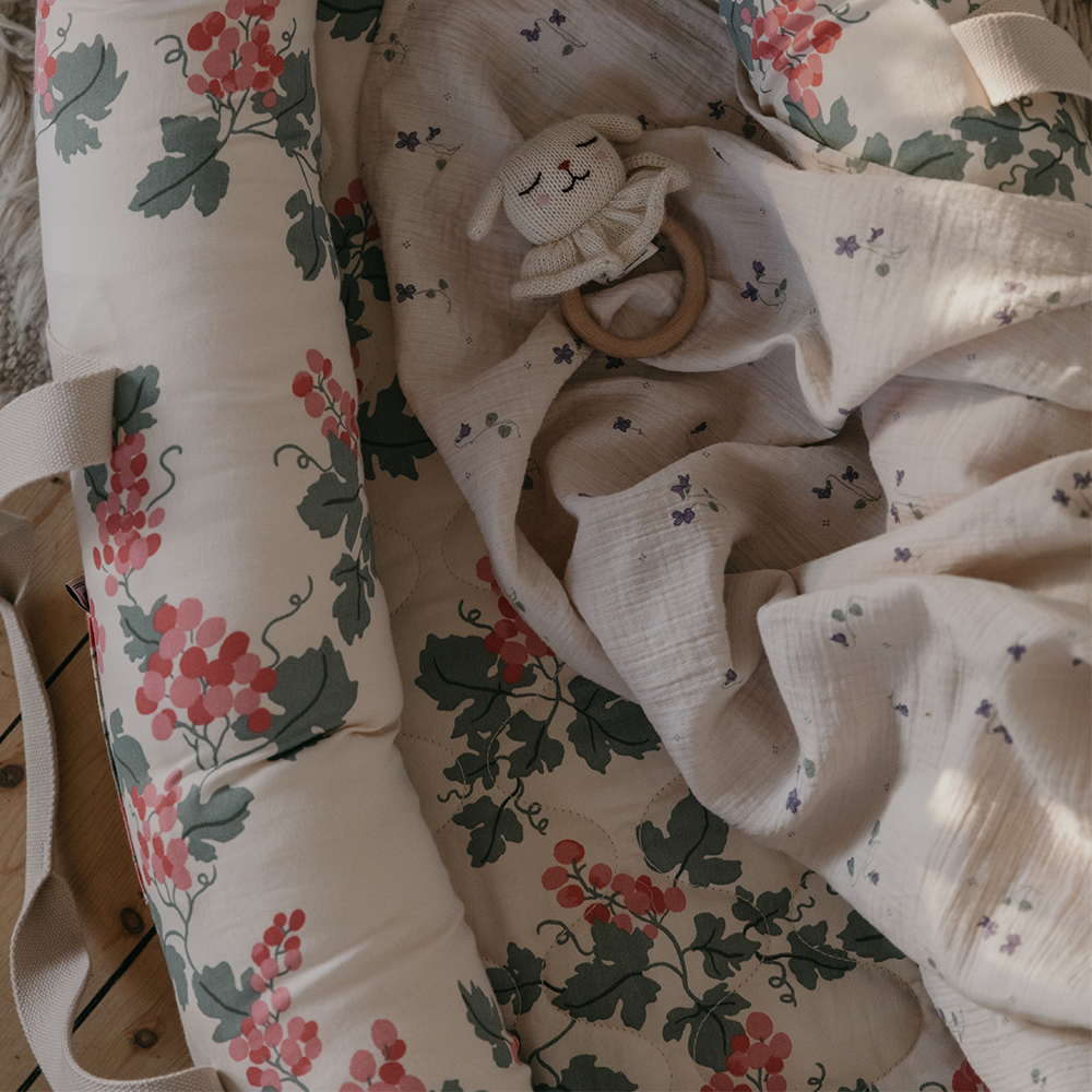 Garbo &amp; Friends  Swaddle Musselin  Viola