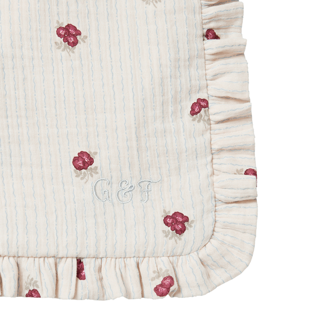 Garbo & Friends Musselin Kissenbezug 50 x 70 cm Rosehip