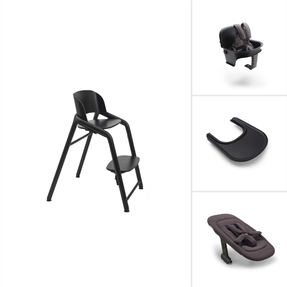 Bugaboo  Hochstuhl-Komplettset 'Giraffe' Black - Online MY SNOWFLAKE