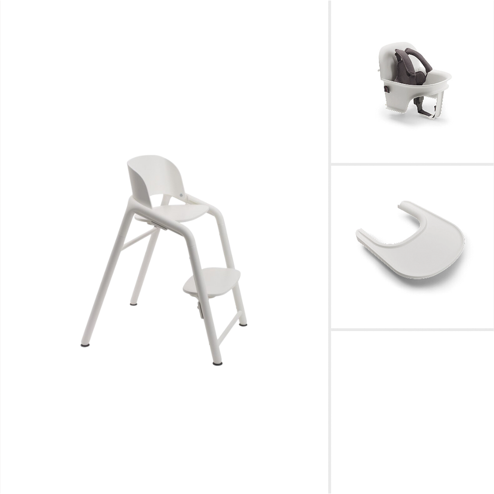 Bugaboo Hochstuhl-Komplettset 'Giraffe' White - Online MY SNOWFLAKE