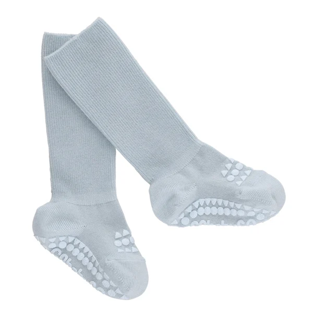 GoBabyGo Rutschfeste Grip-Socken aus Bambus Sky Blue - Online MY SNOWFLAKE