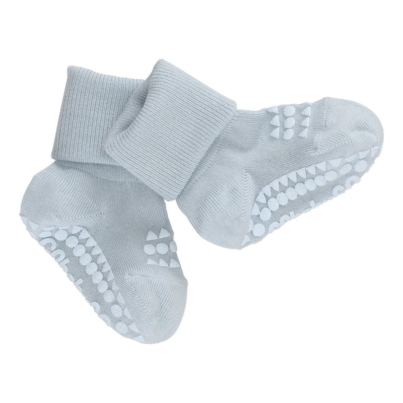 GoBabyGo Rutschfeste Grip-Socken aus Bambus Sky Blue - Online MY SNOWFLAKE