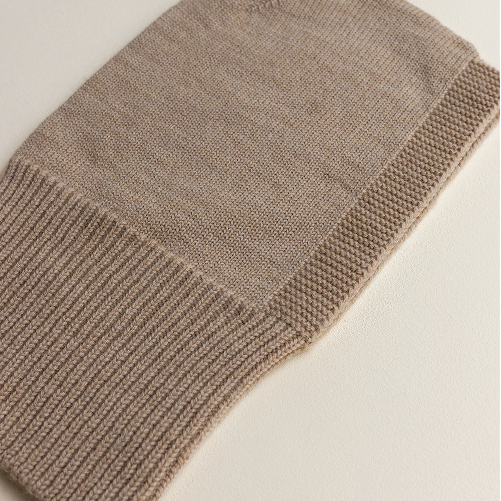 Hvid  Balaclava Sturmmütze 'Eddy' Sand