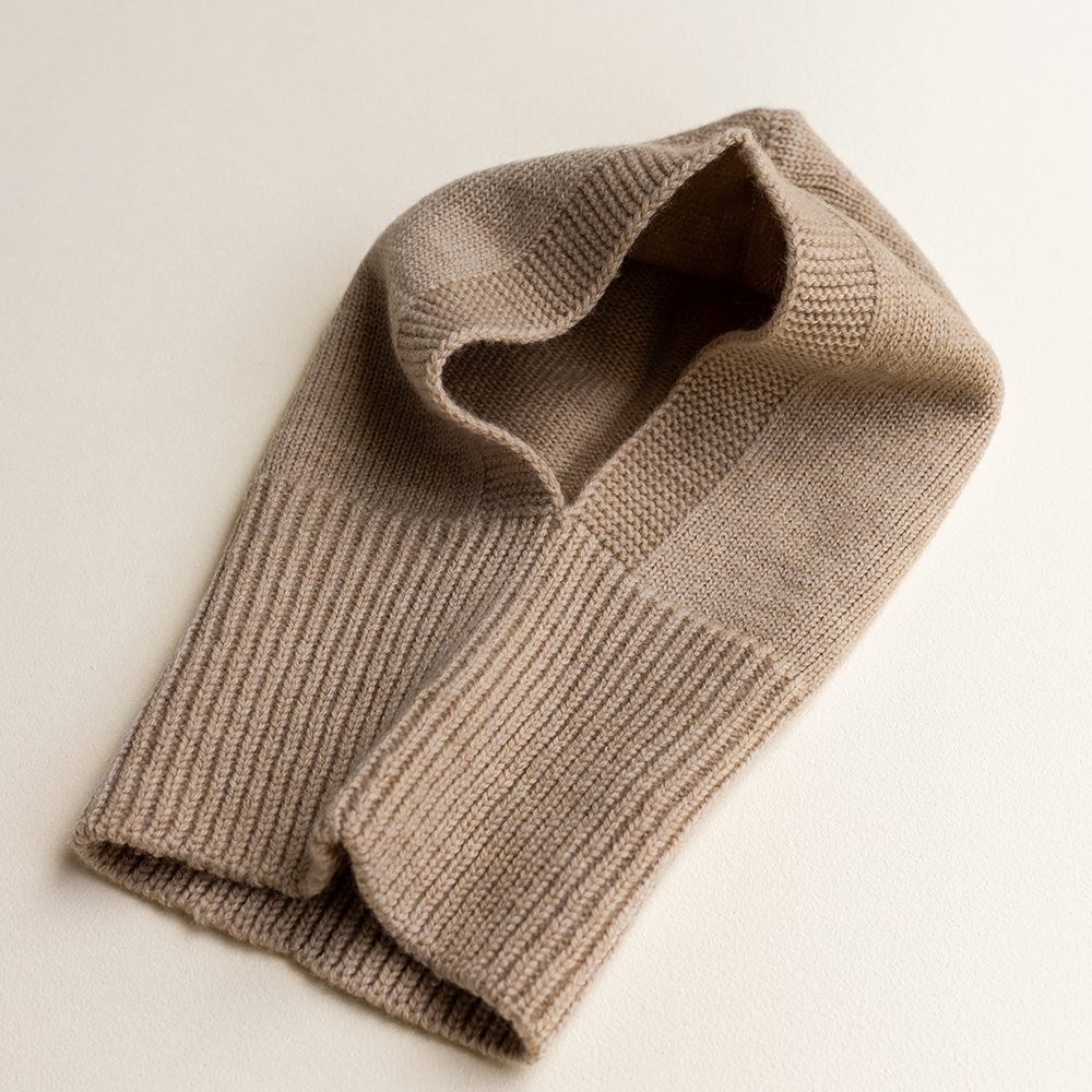 Hvid  Balaclava Sturmmütze 'Eddy' Sand
