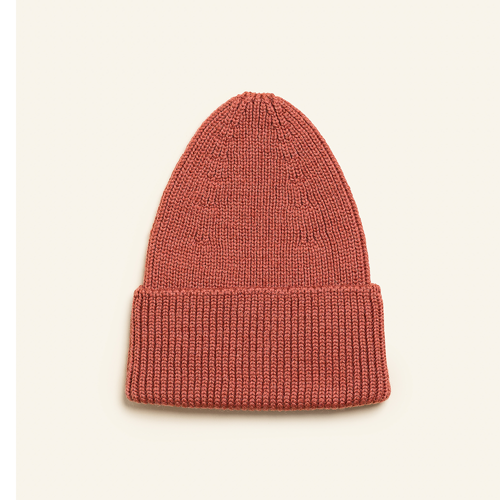 Hvid  Kids Beanie Fonzie Wild Berry